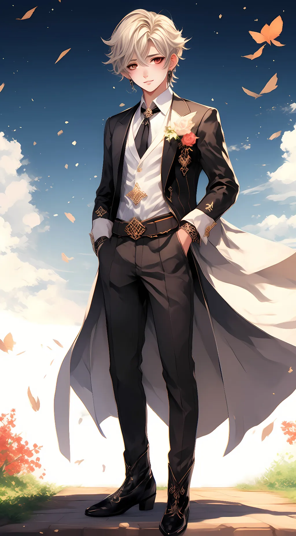 ai character: Zackary  background