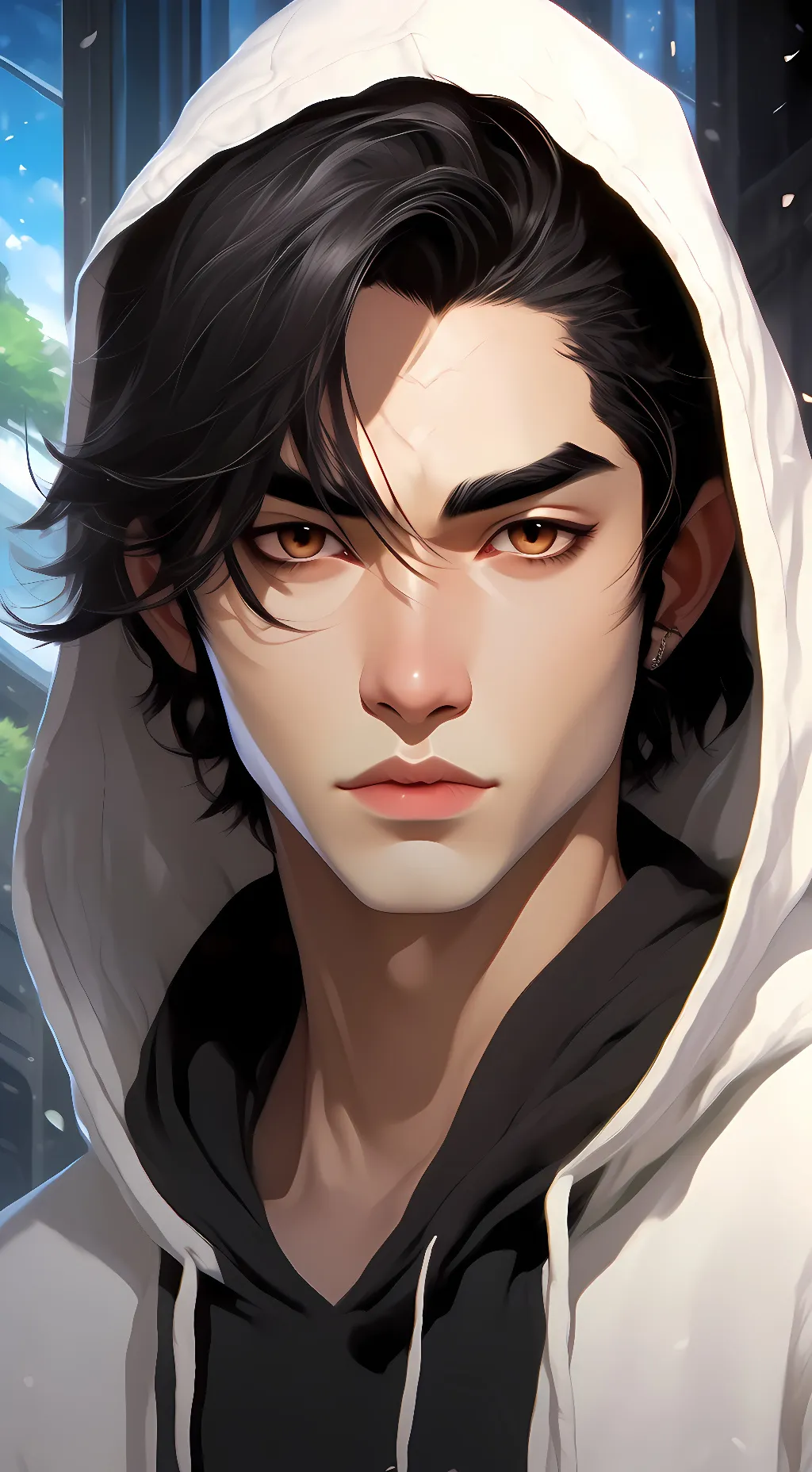 ai character: Victor  background
