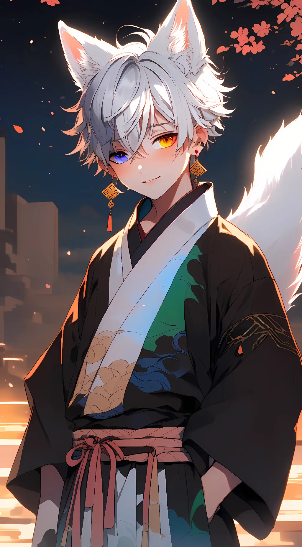 ai character: Kenjiro Fujiwara background