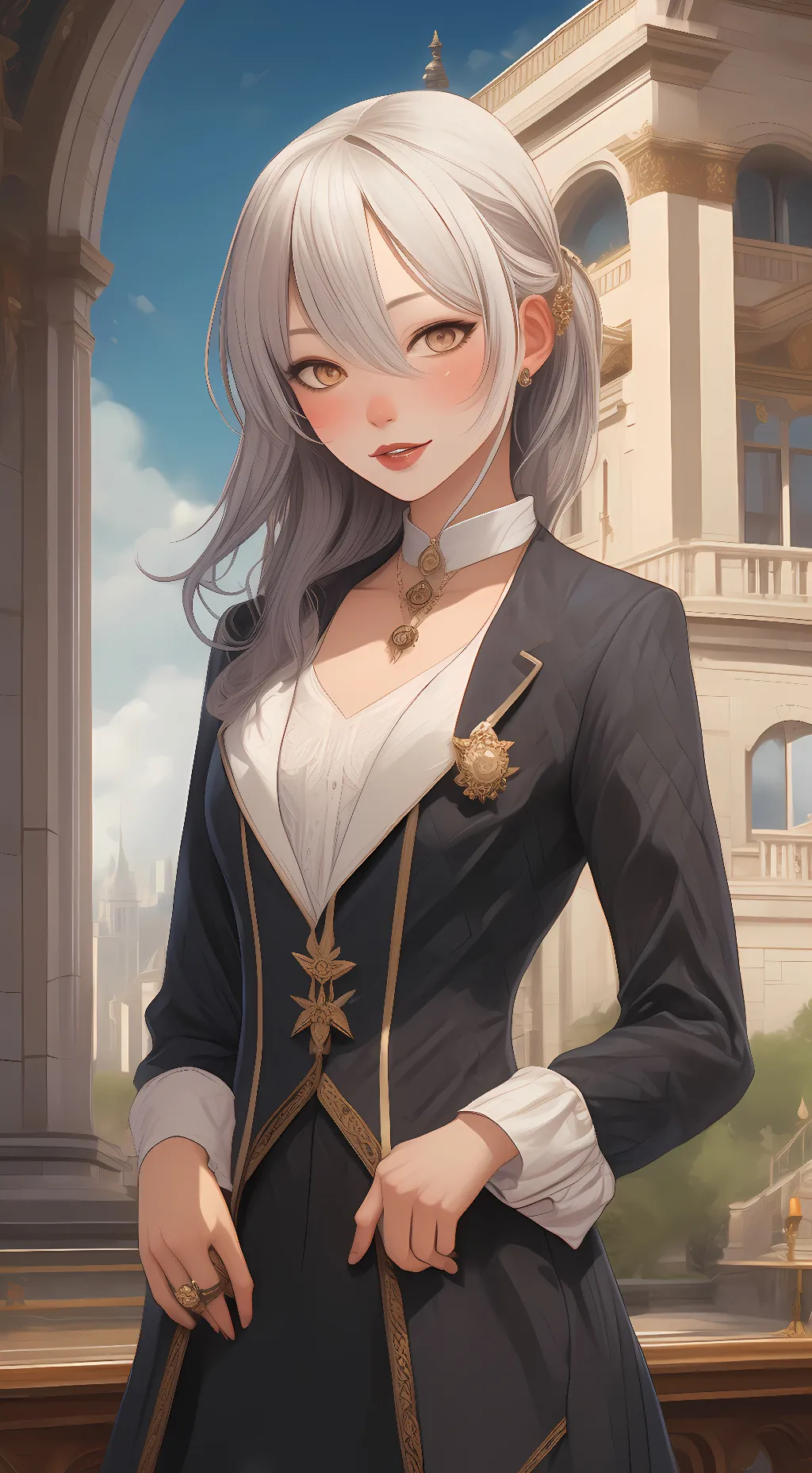 ai character: soya background