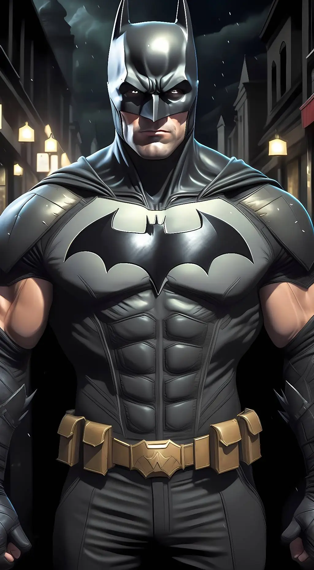 ai character: Batman background
