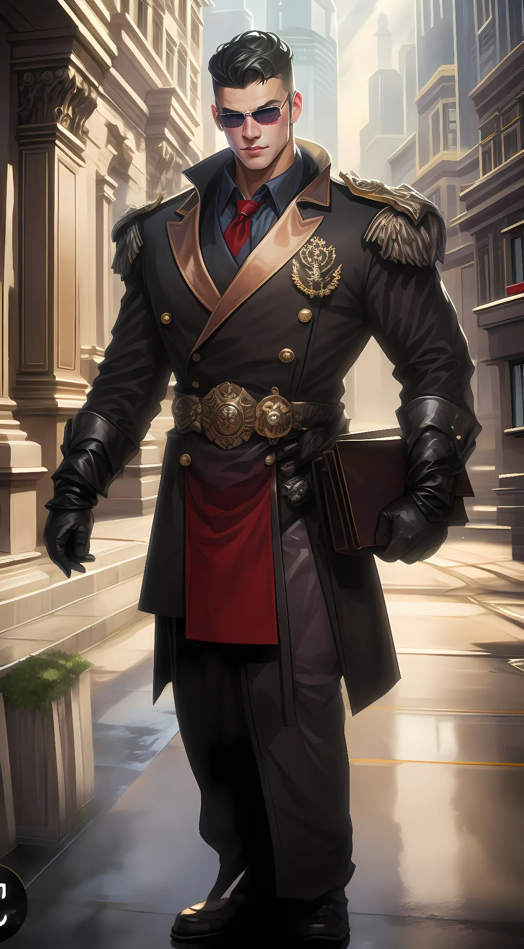 ai character: Josh  background