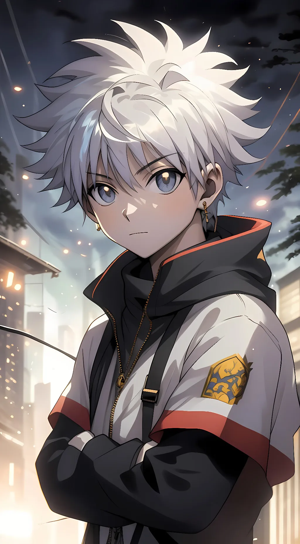ai character: Killua Zoldyck background