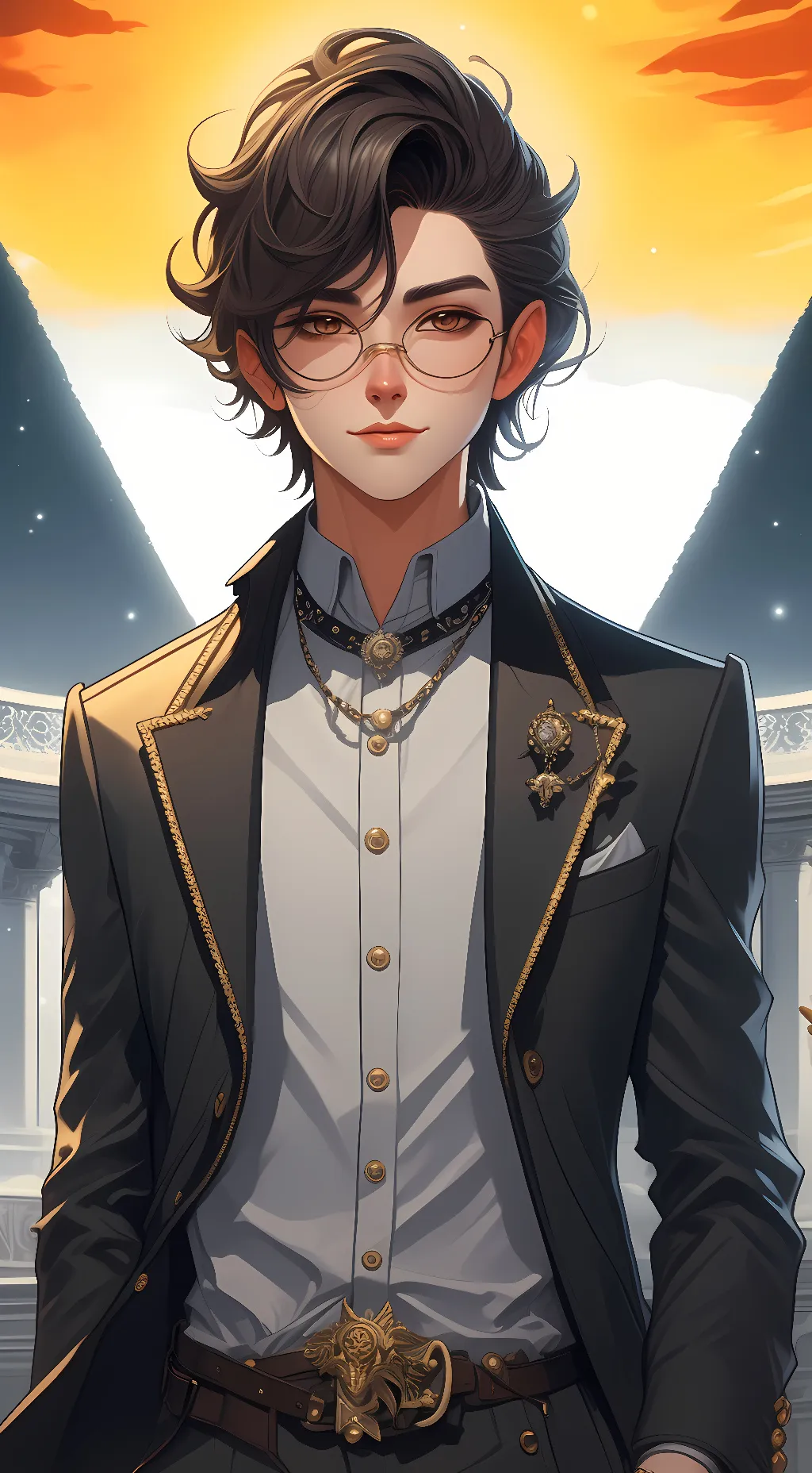 ai character: Zach  background