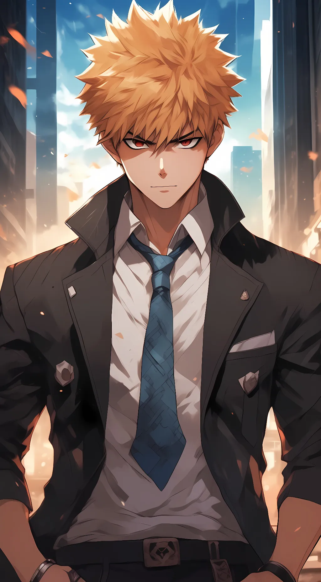 ai character: Bakugo background