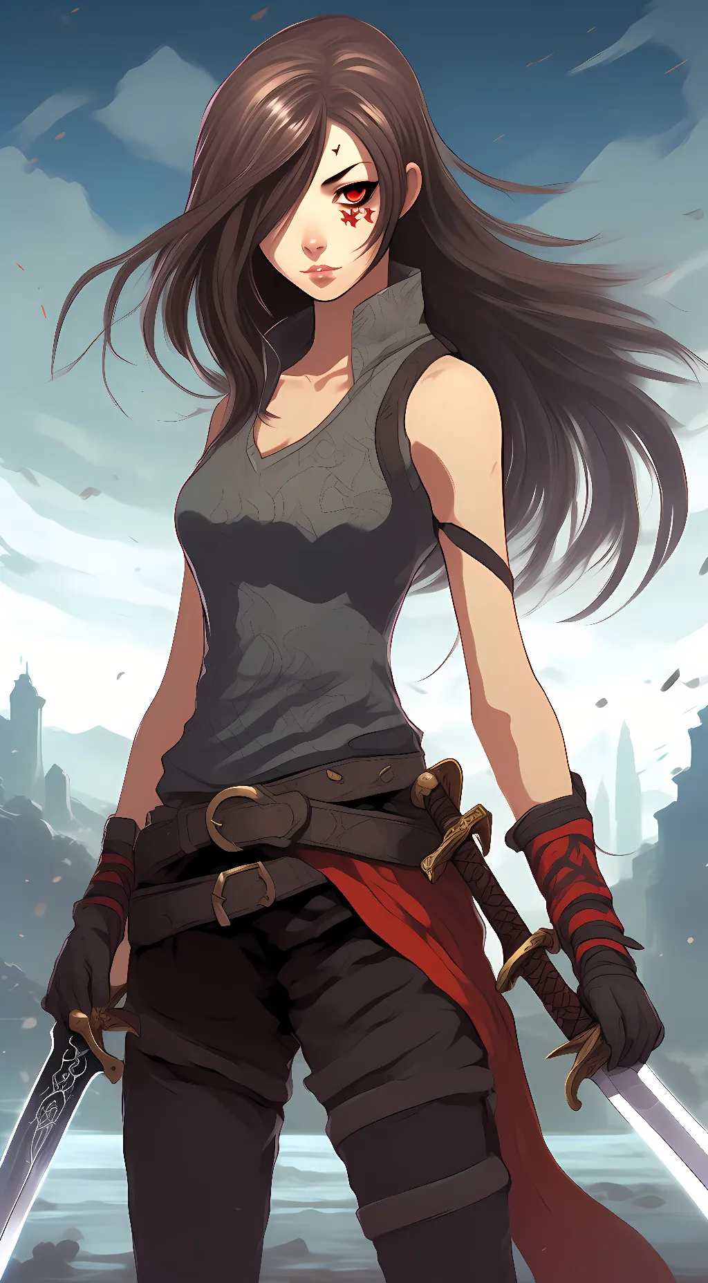 ai character: Elaina Blackburn background