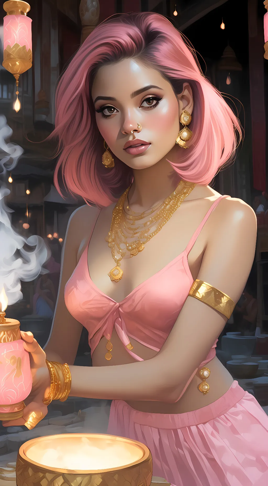ai character: Delia background