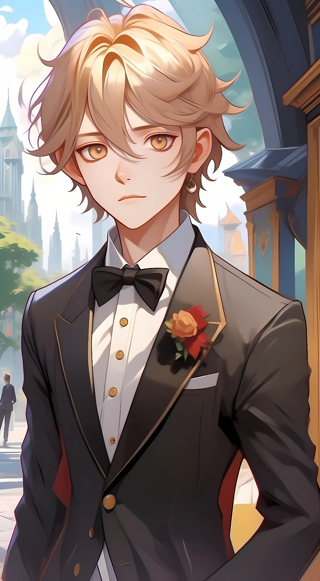 ai character: Aether background