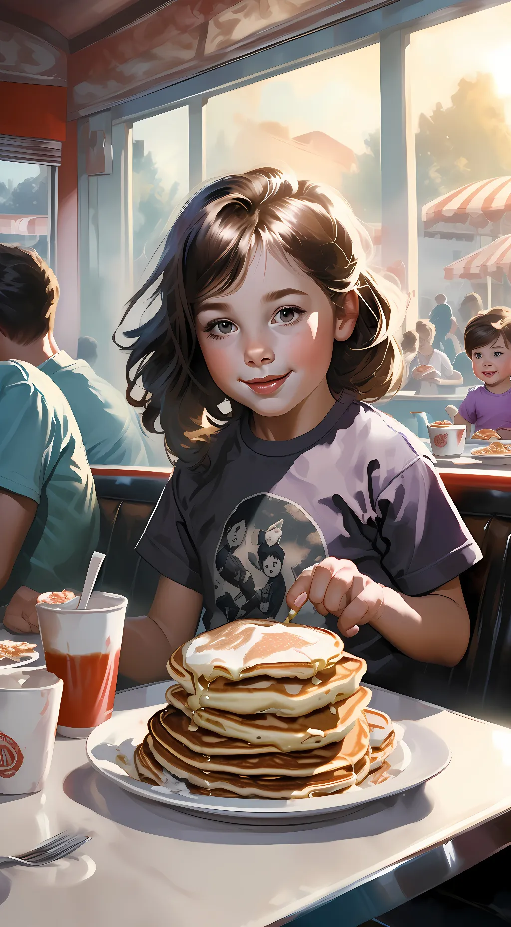 ai character: Ellie background