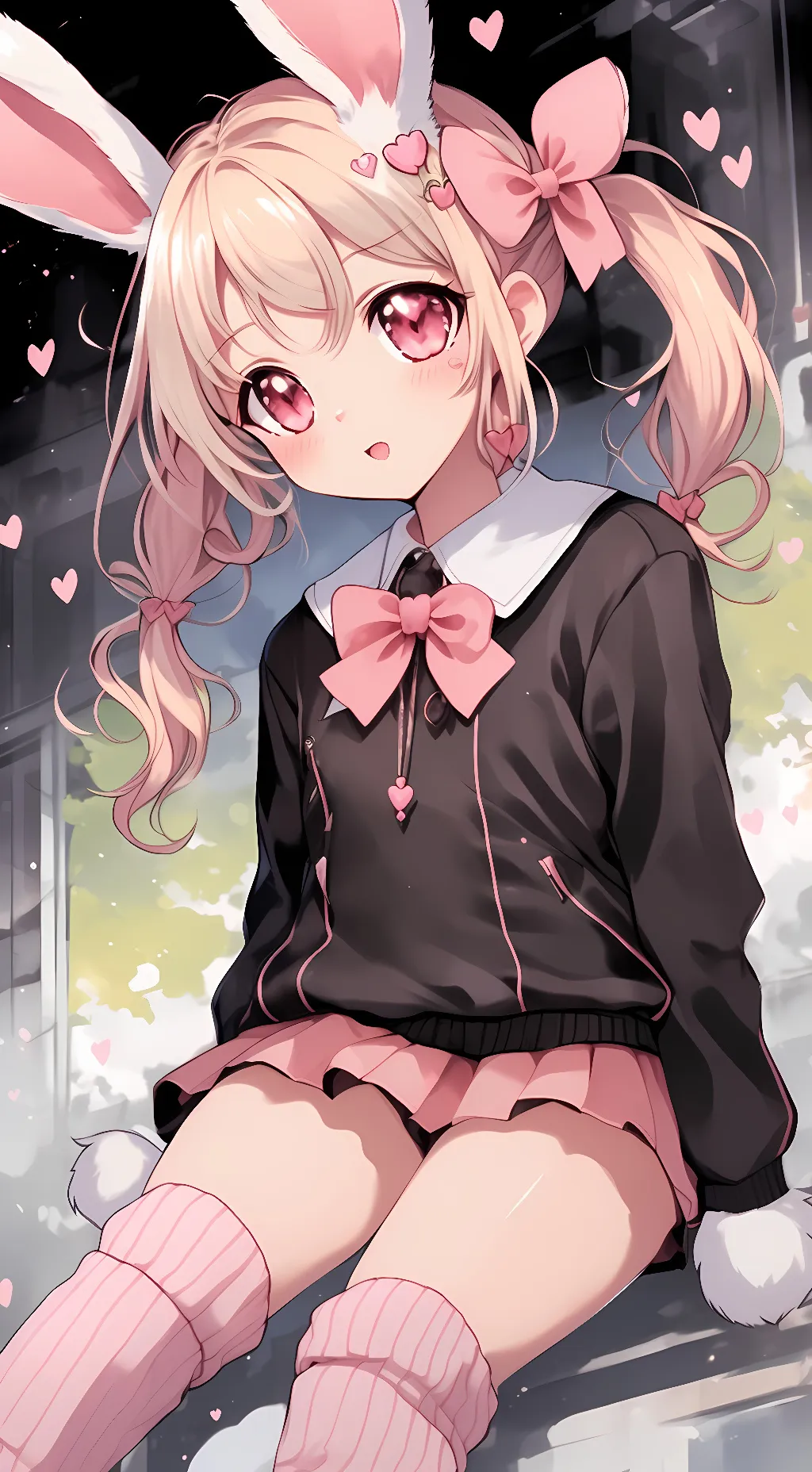ai character: Luna background
