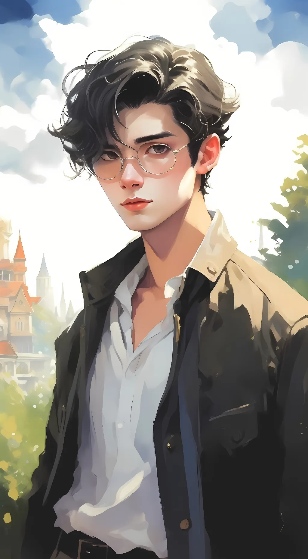 ai character: Lucas background