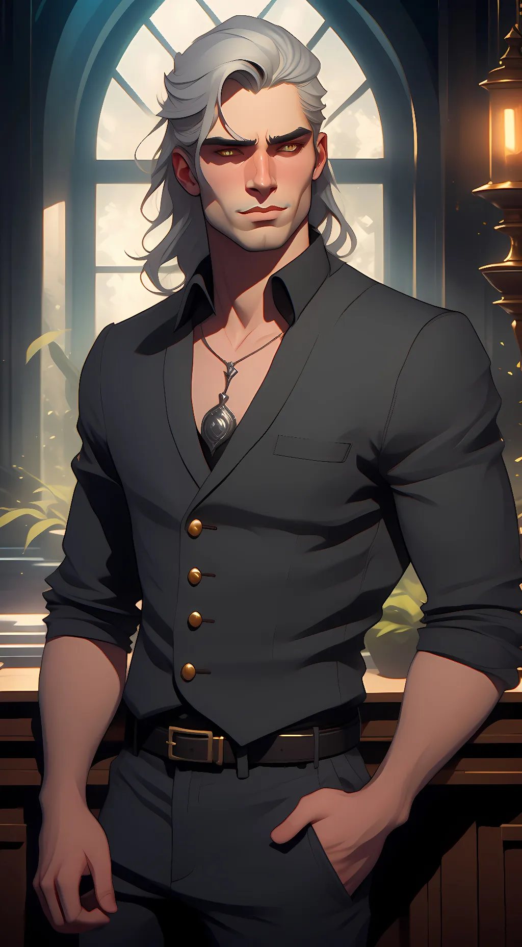 ai character: Geralt of Rivia background