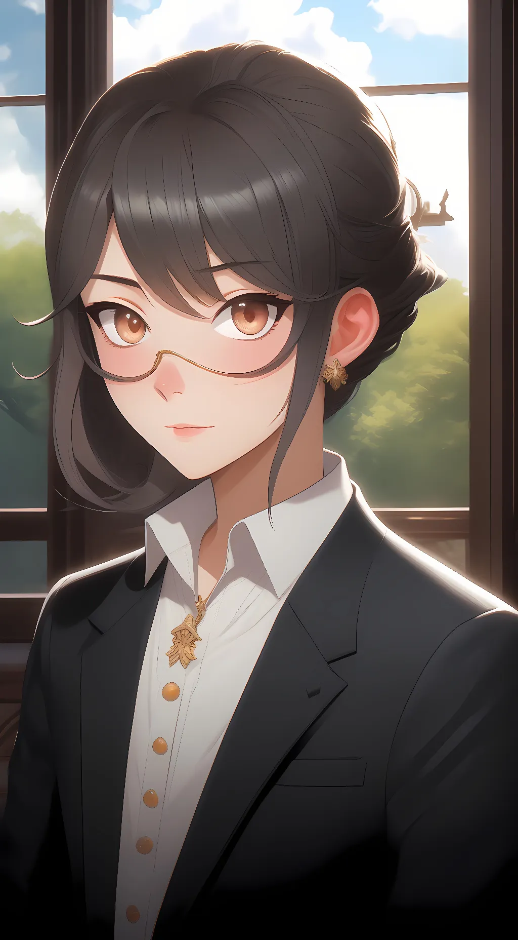 ai character: miss Smith  background