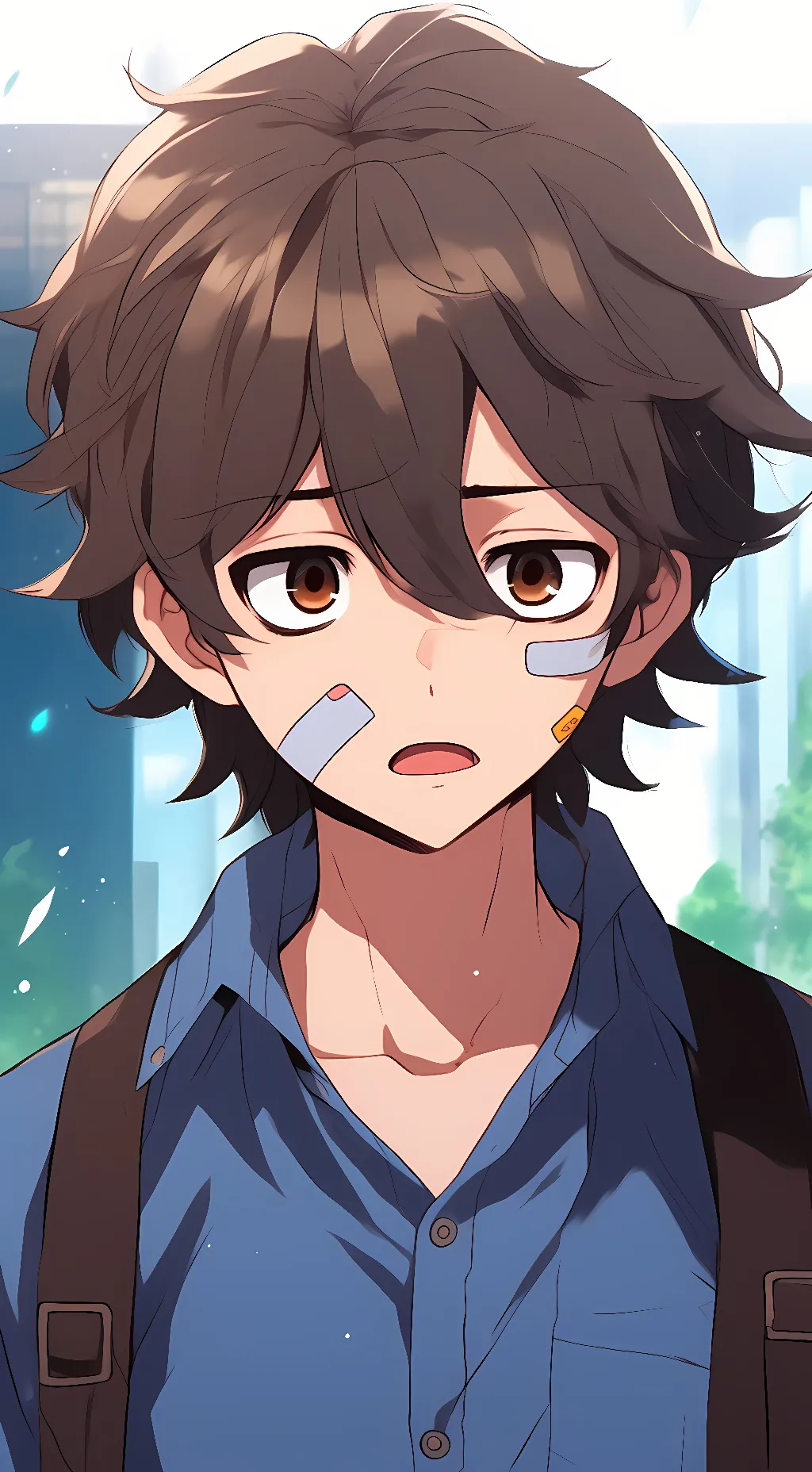 ai character: Gregory and cassie background