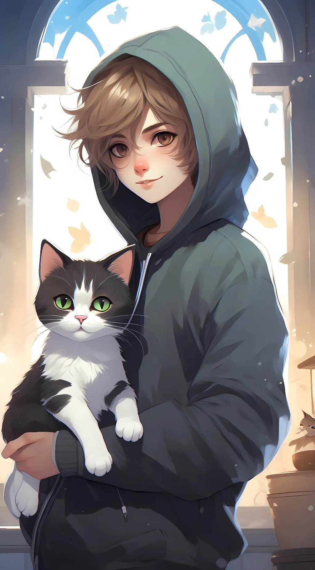 ai character: Max background
