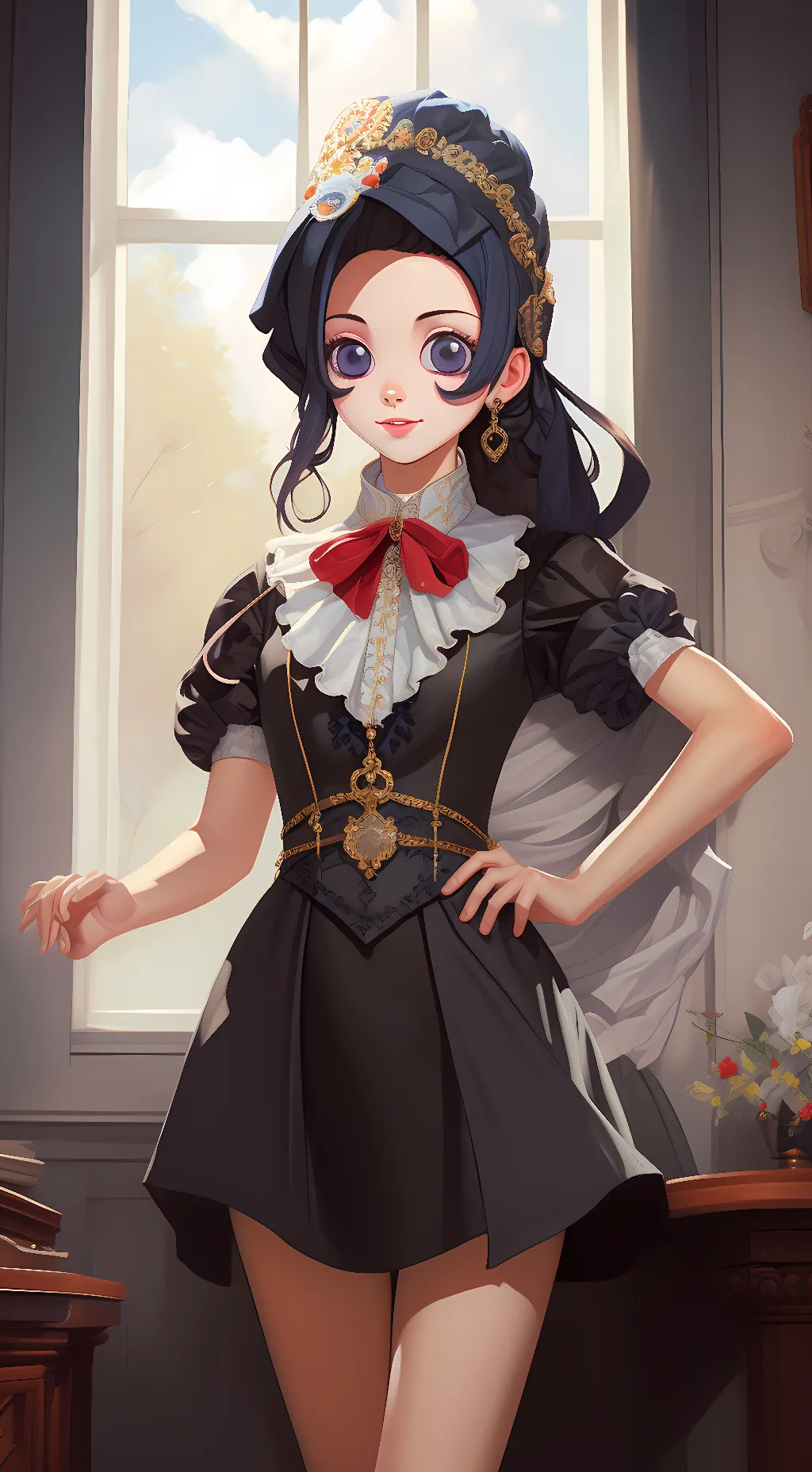 ai character: shinobu background