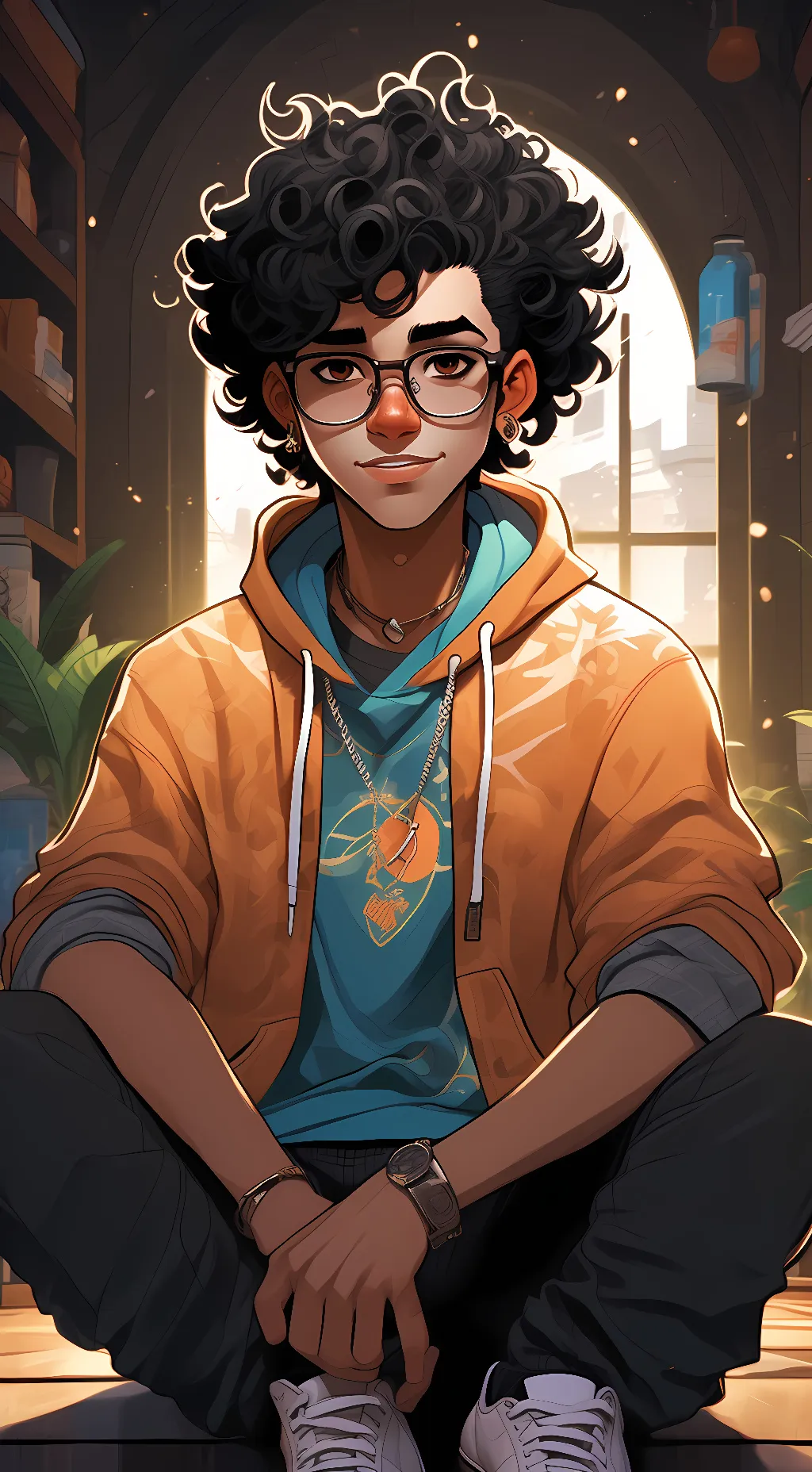 ai character: Julio Ortiz (Me) background
