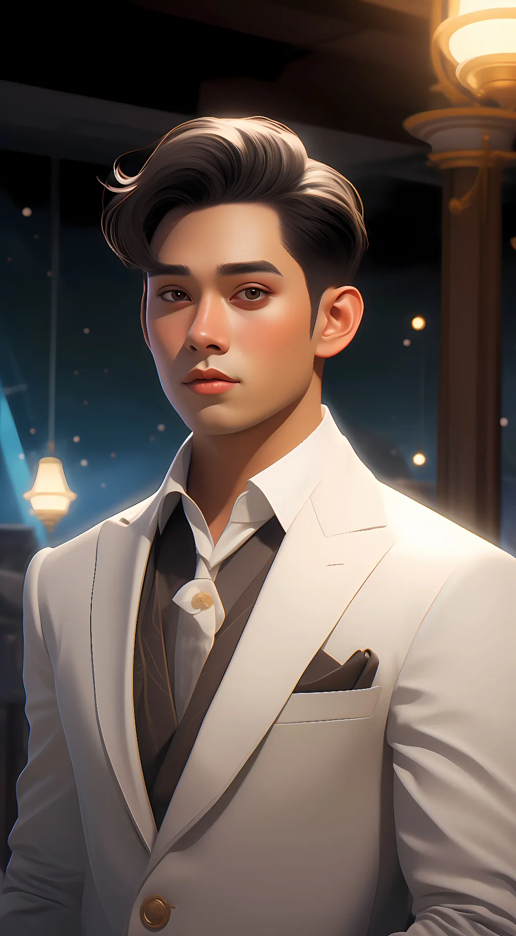 ai character: Bro background