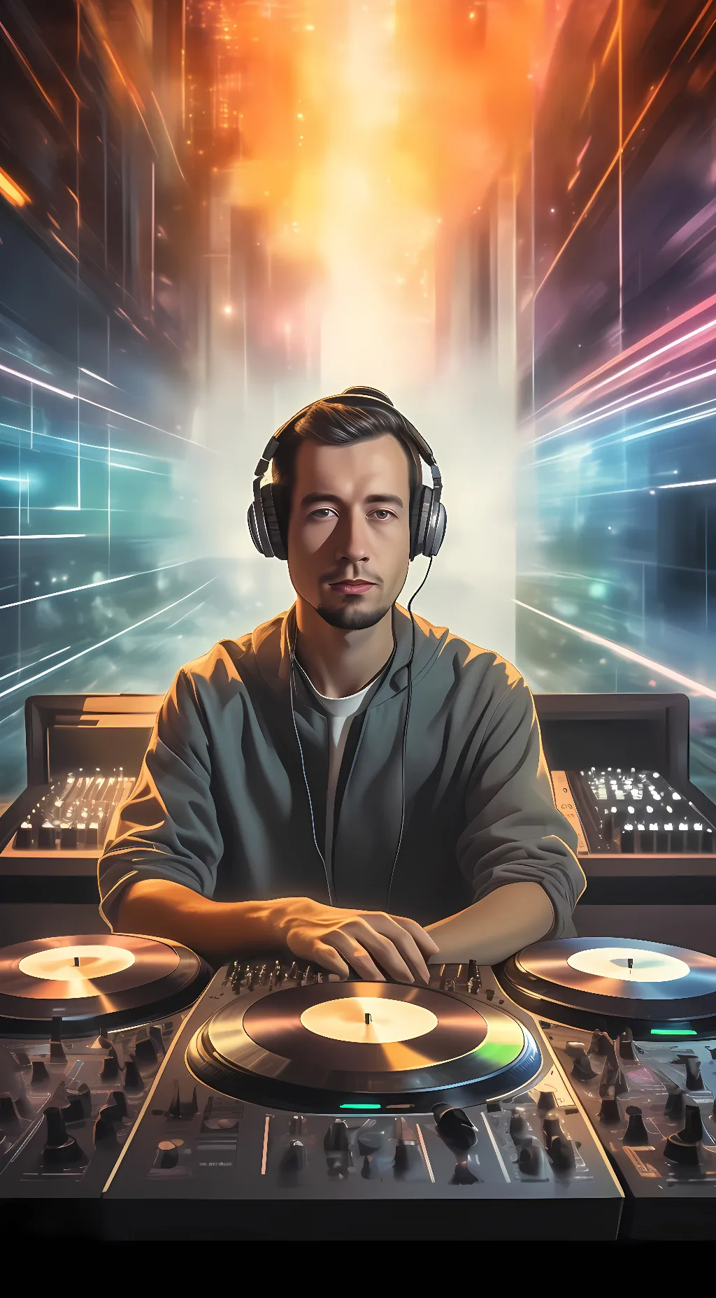 ai character: Alan Walker background