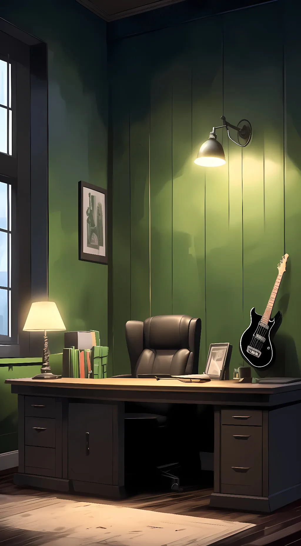 ai character: FNaF 3 Office background