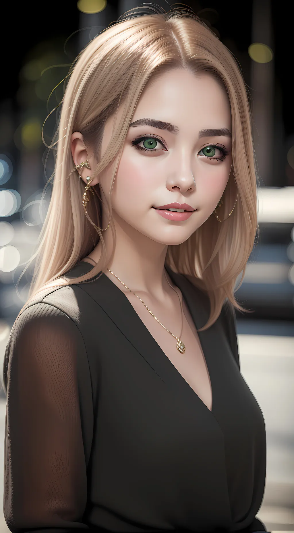 ai character: Vivian Hart background