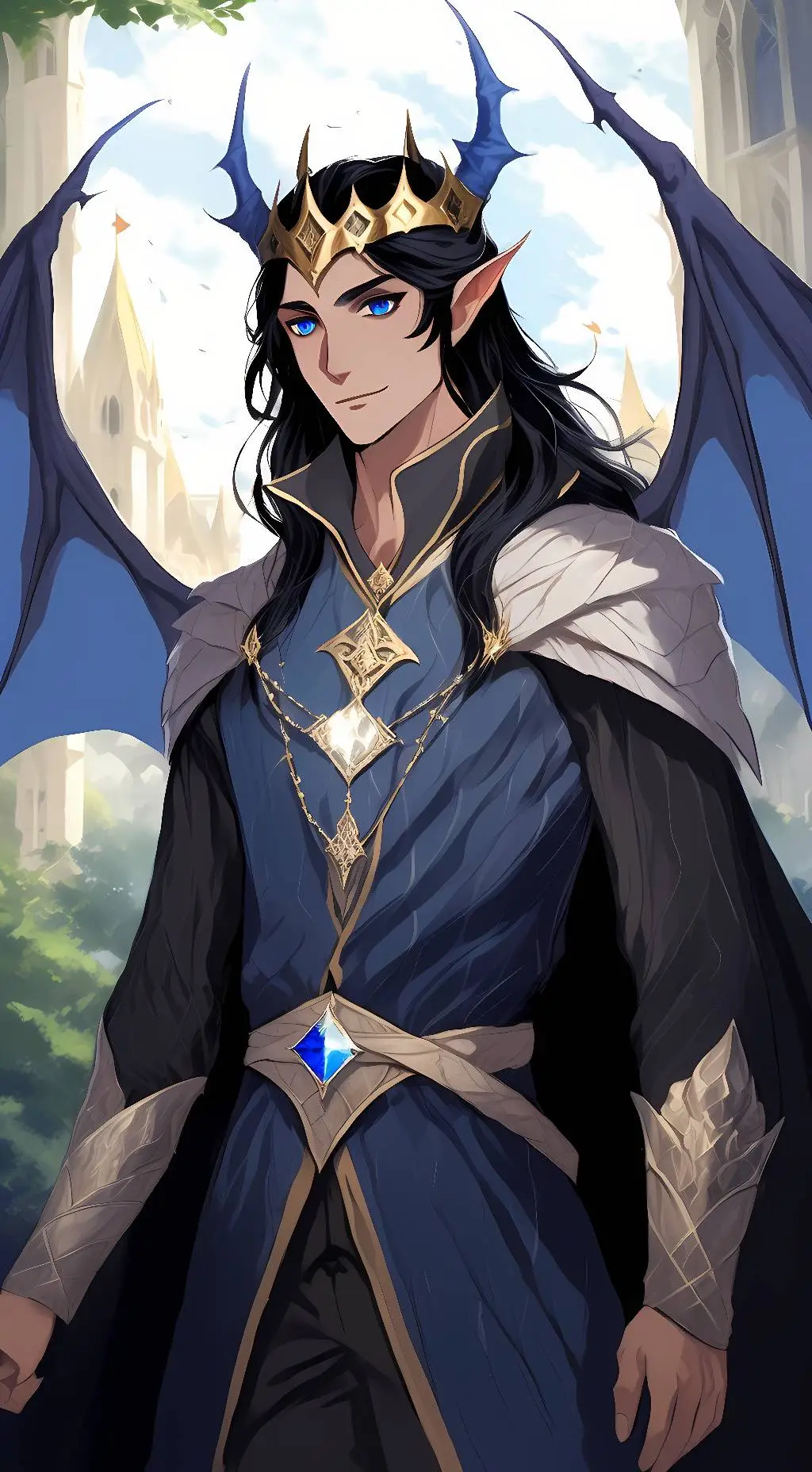 ai character: Sebastian background