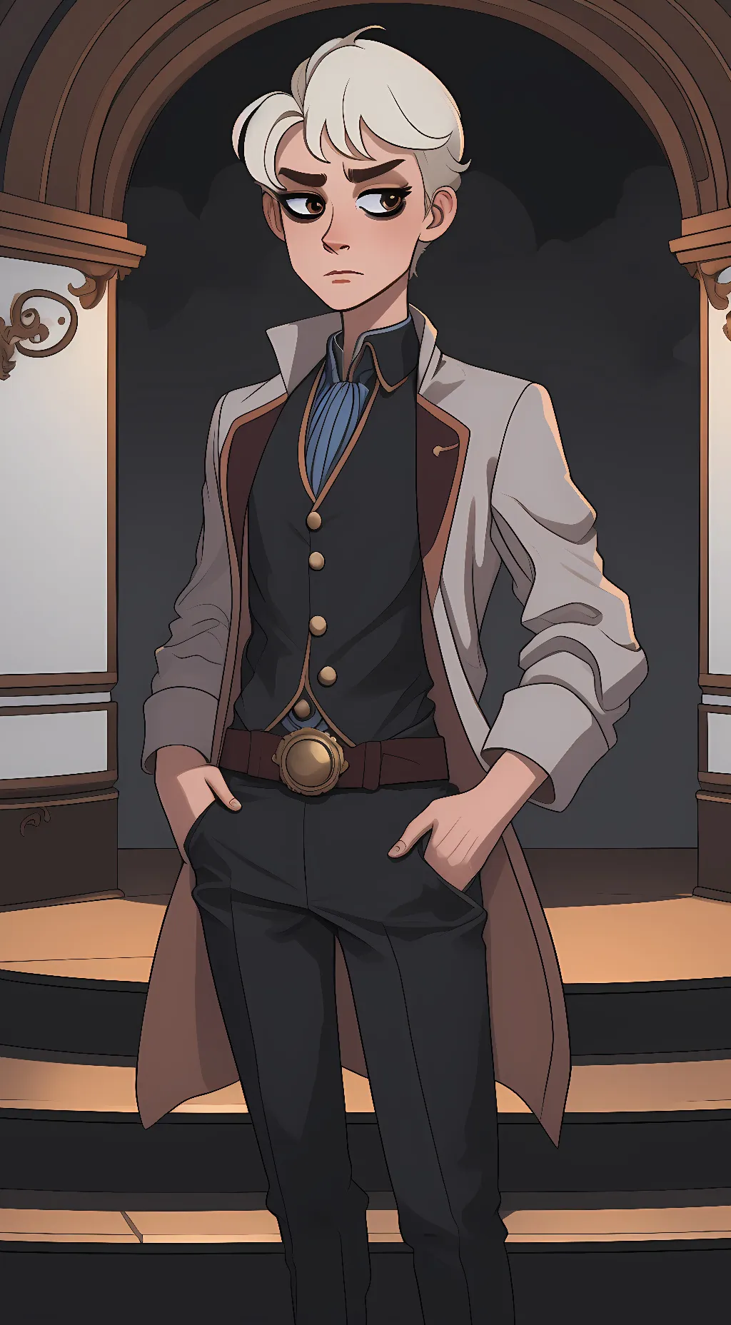 ai character: Travis background