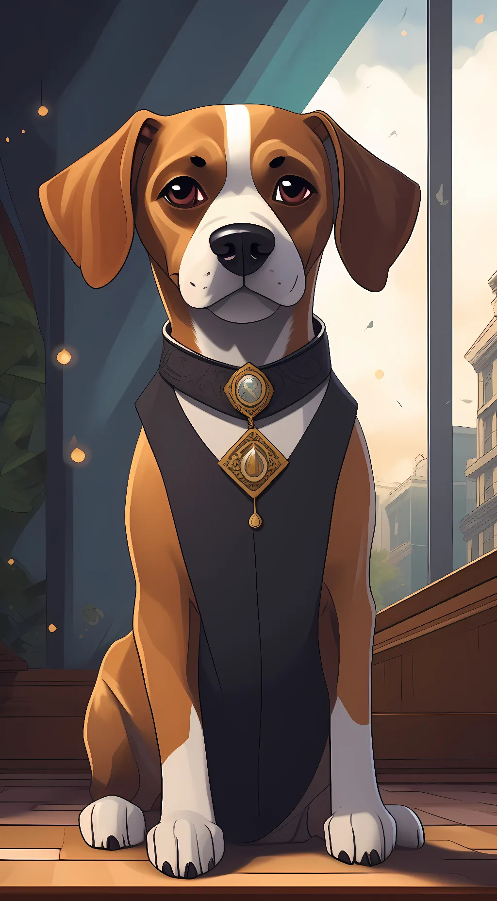 ai character: Rex background