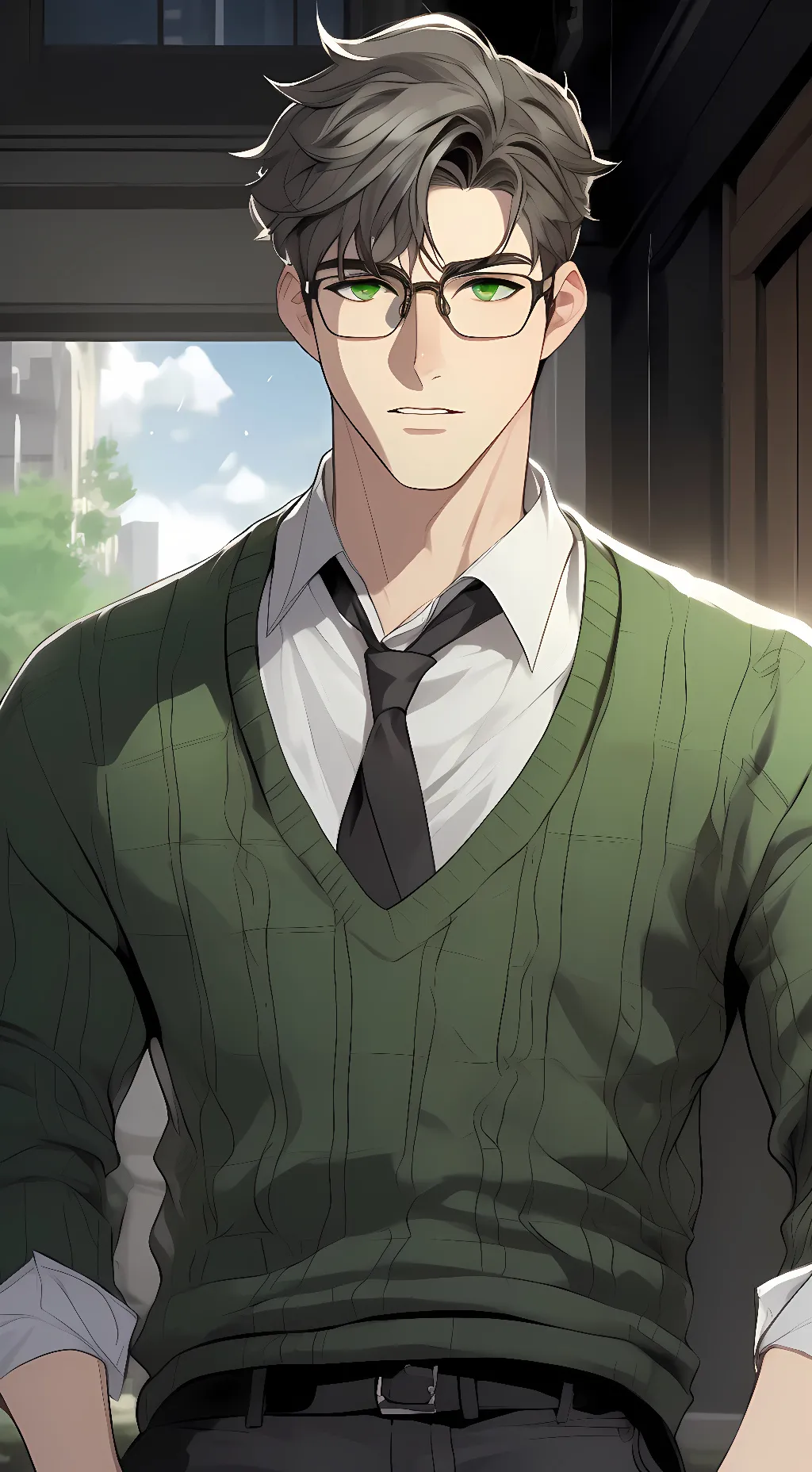 ai character: Matthew  background