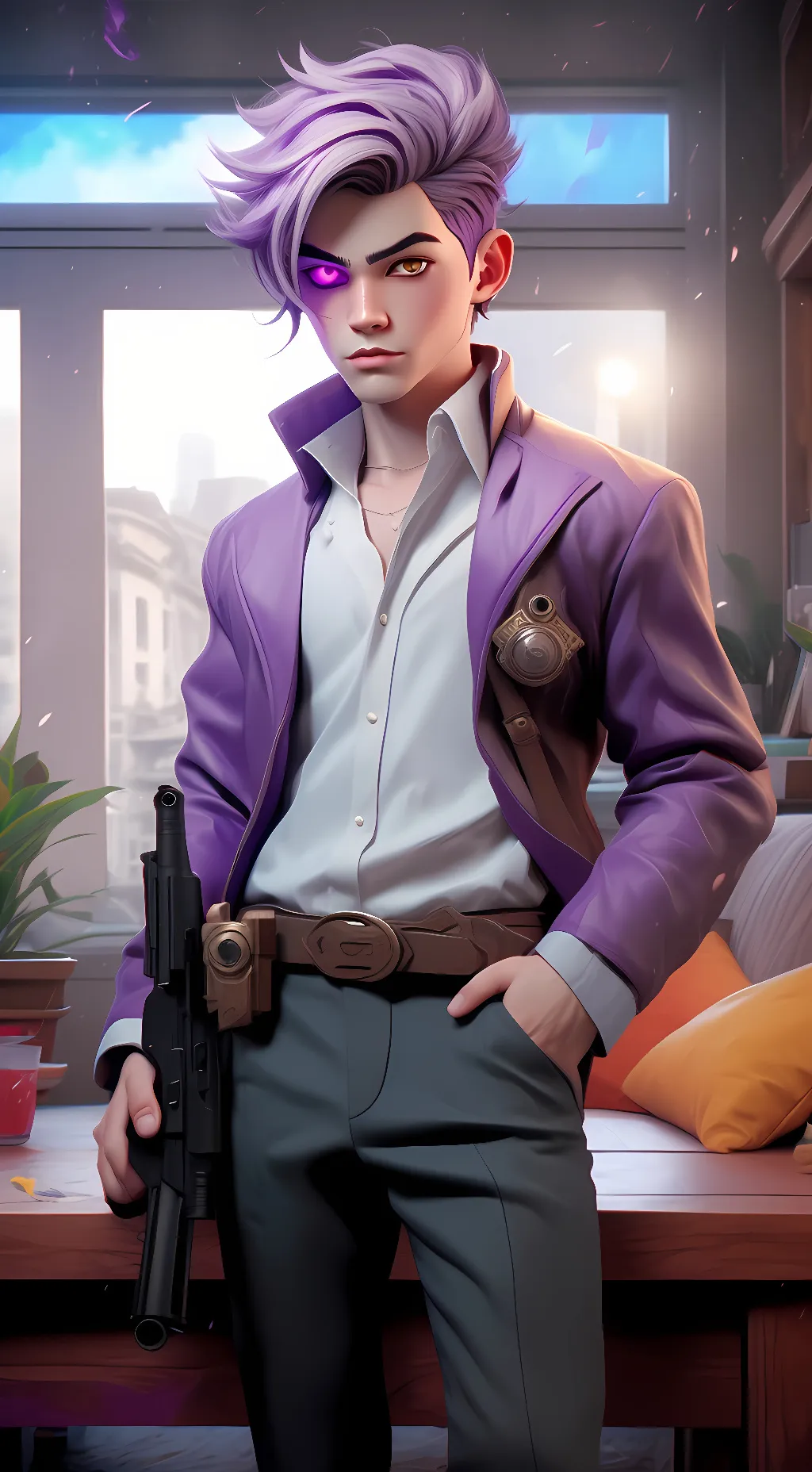 ai character: Amy Smith background