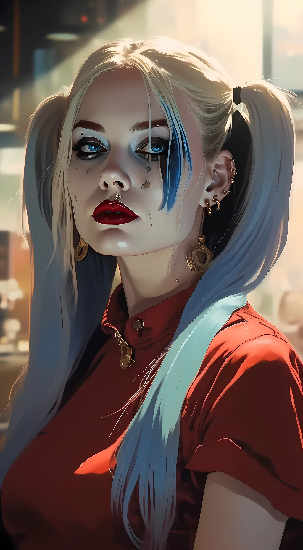 ai character: Harley Q. background