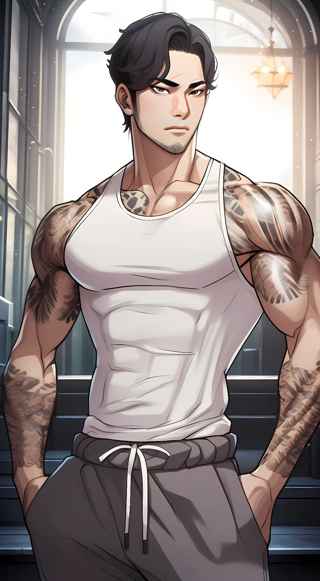 ai character: Euntae Lee (Vasco) background