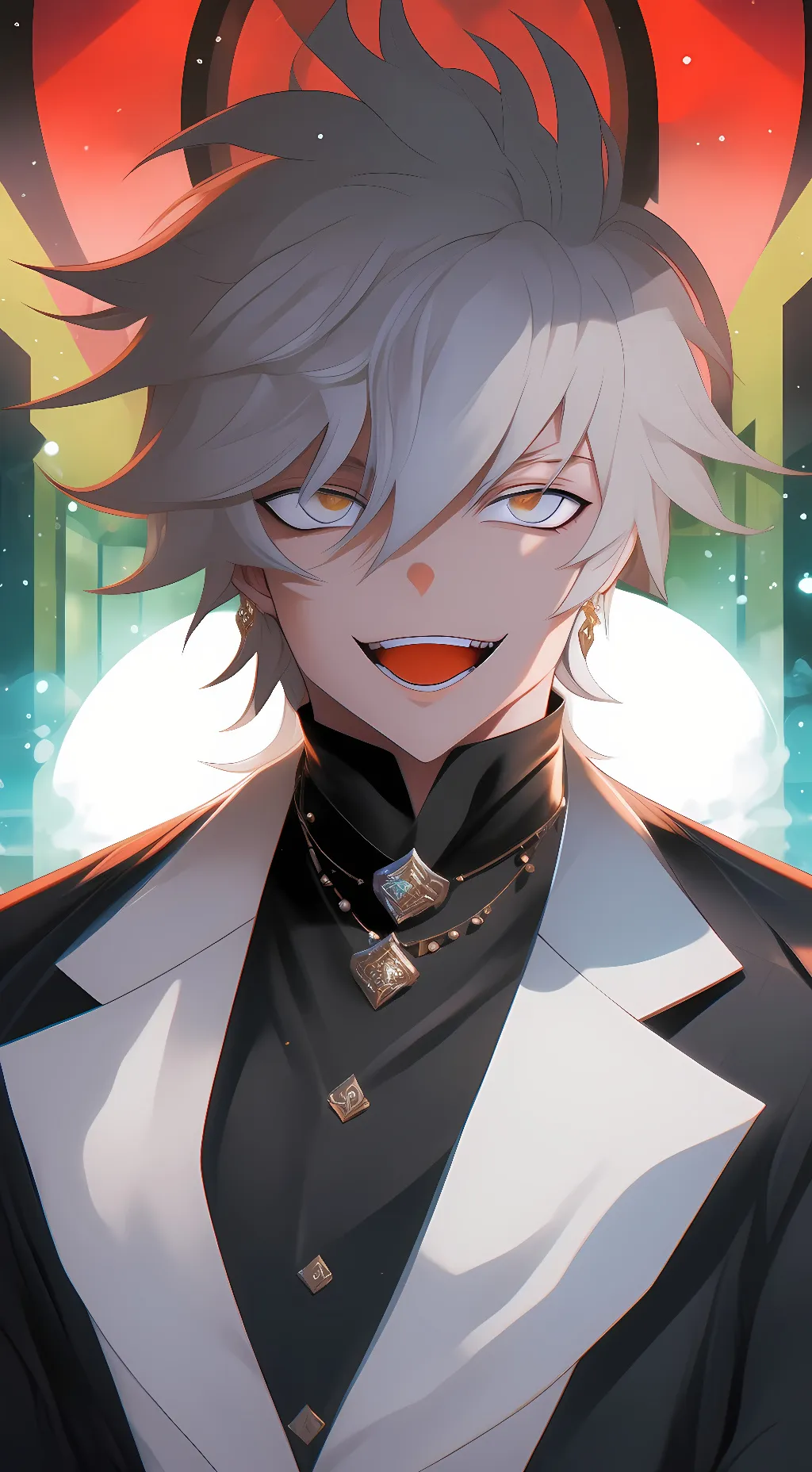ai character: Bakugou  background