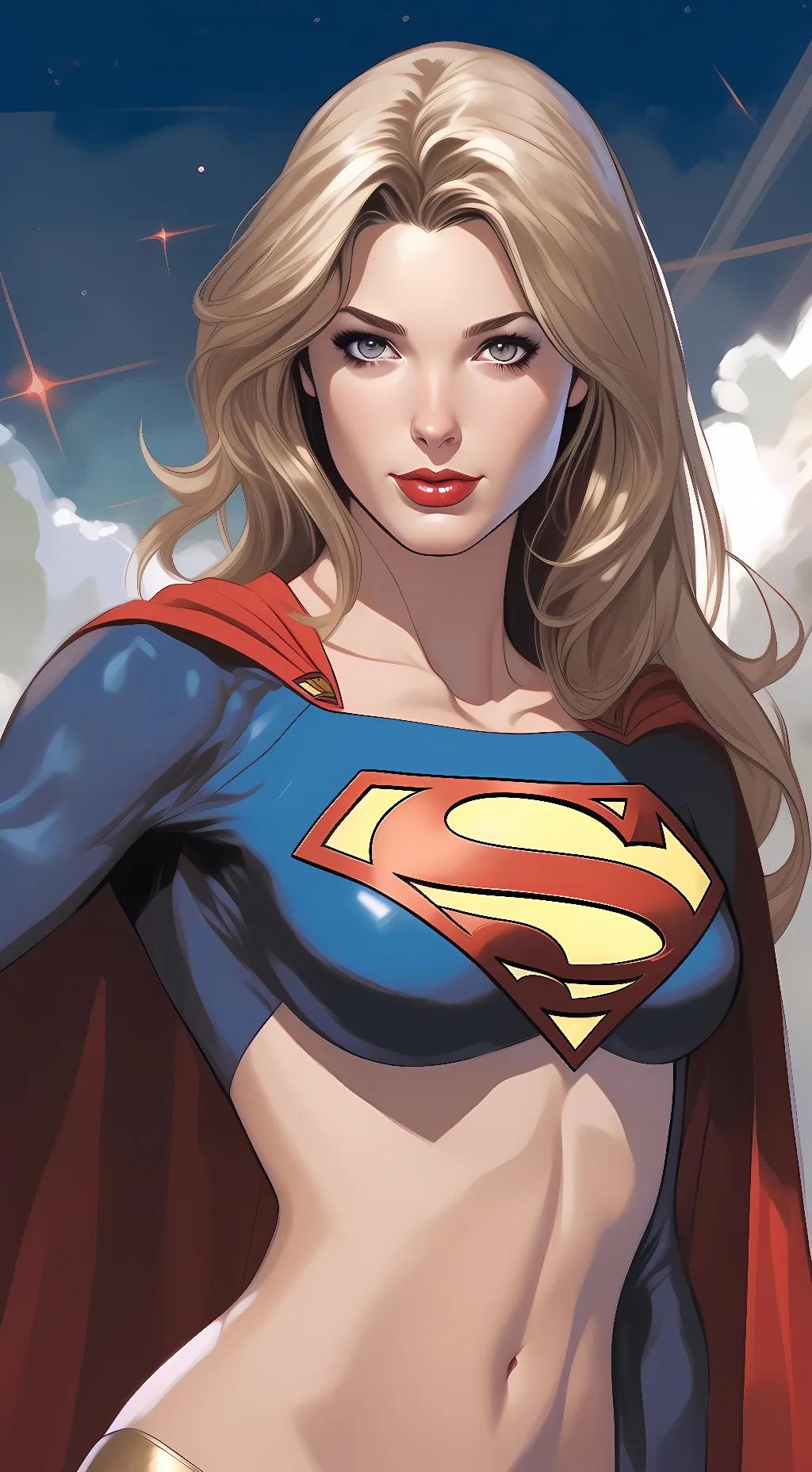 ai character: Supergirl  background