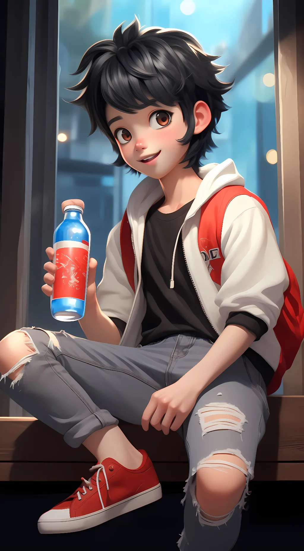 ai character: Micheal background