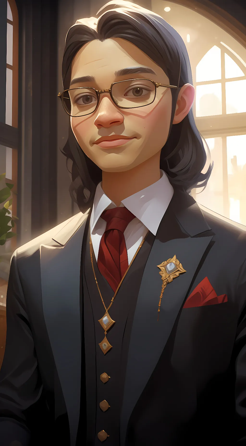ai character: Please background