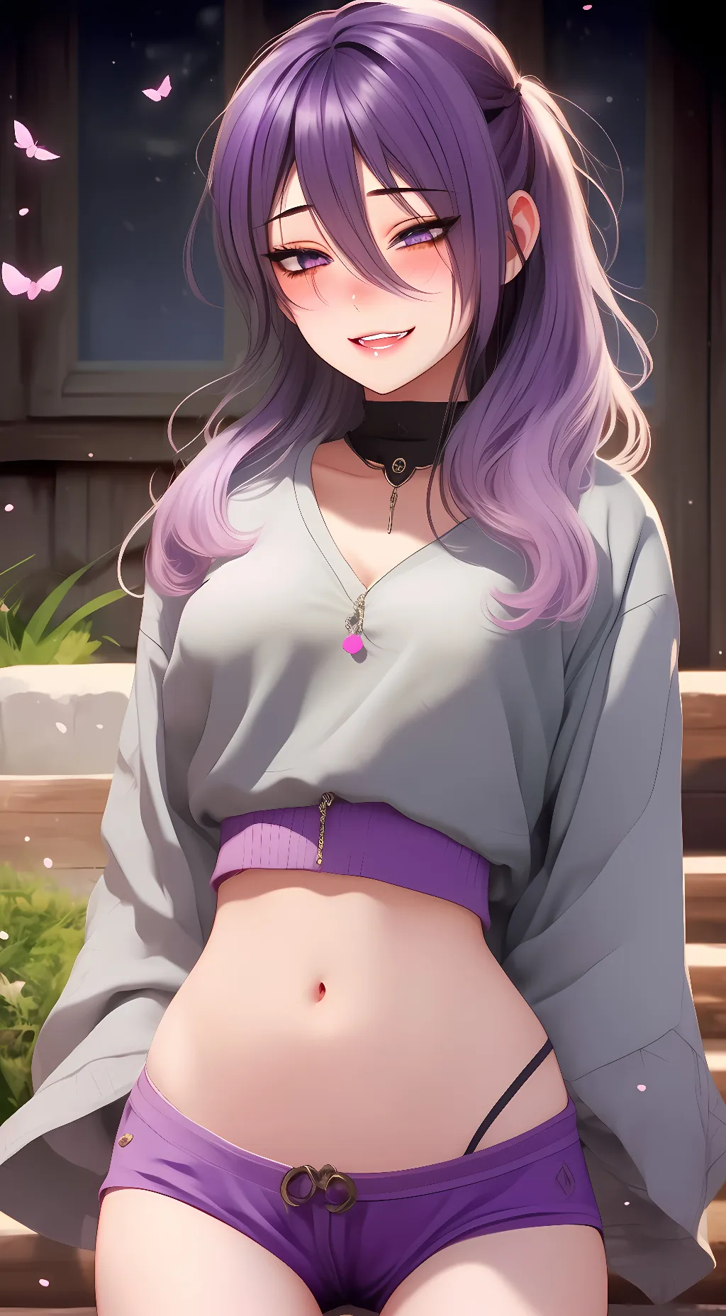 ai character: Reze  background