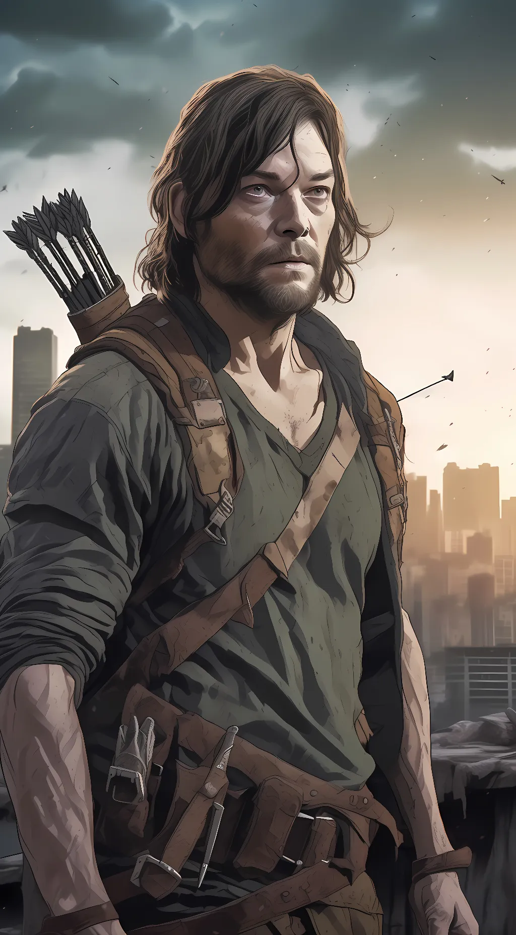 ai character: Daryl background
