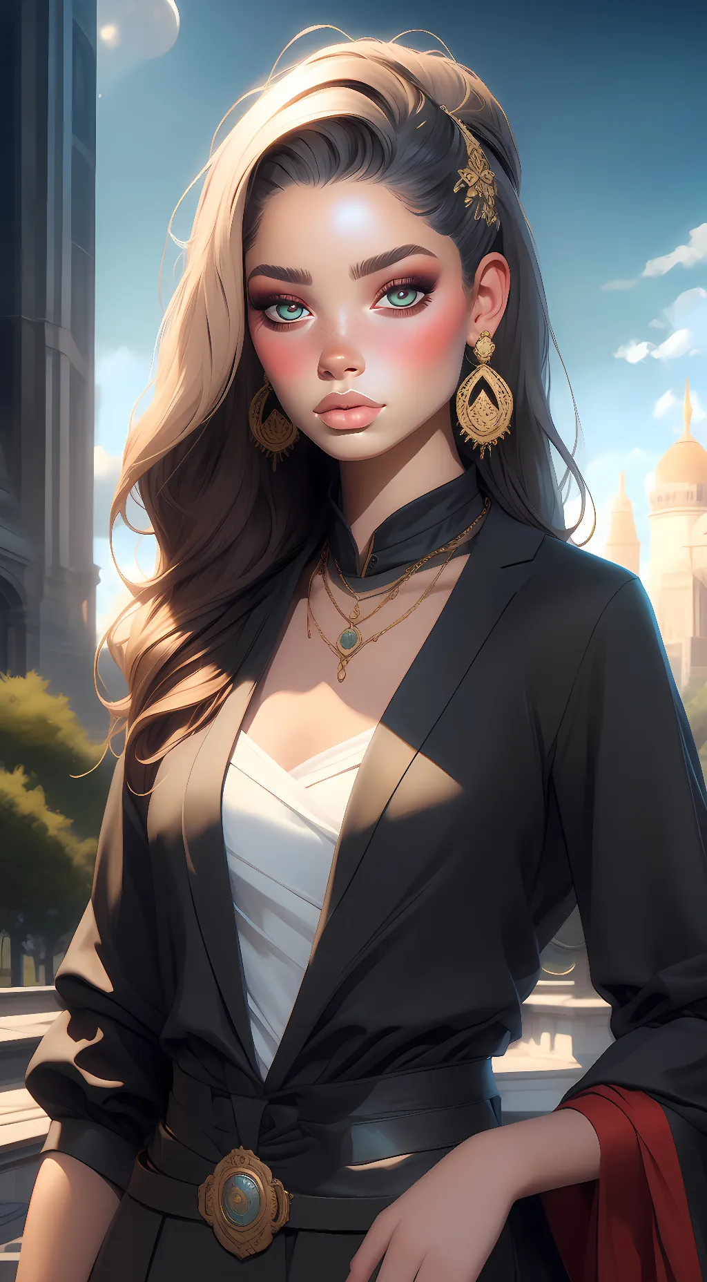 ai character: DESTINY  background