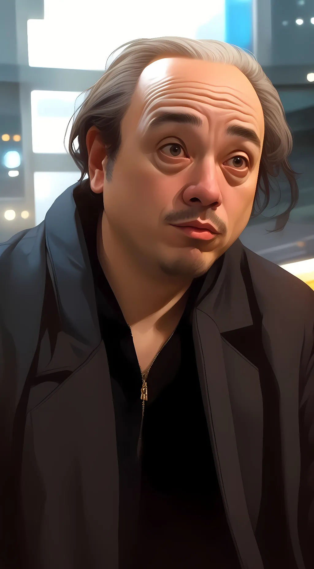 ai character: Danny Devito background