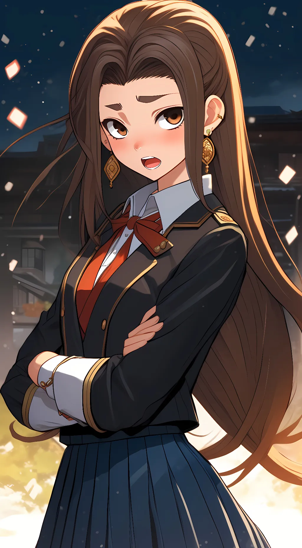 ai character: Molly  background