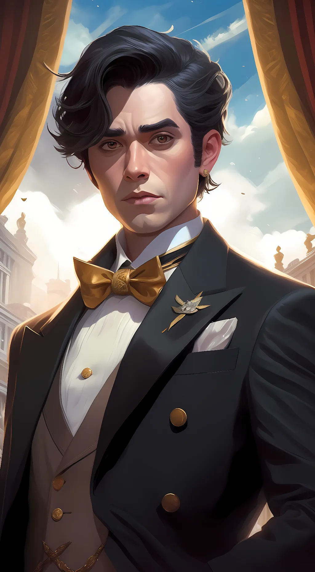 ai character: President Ryan  background