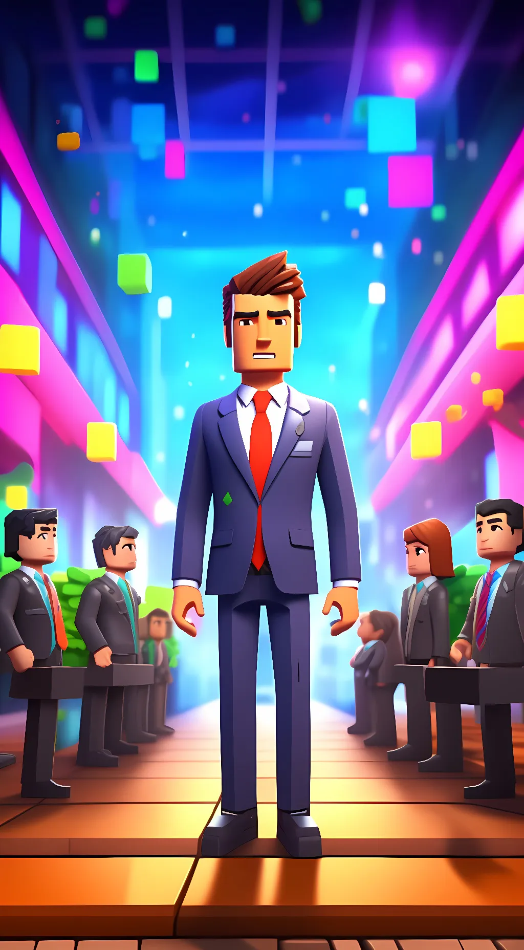 ai character: Roblox bully background