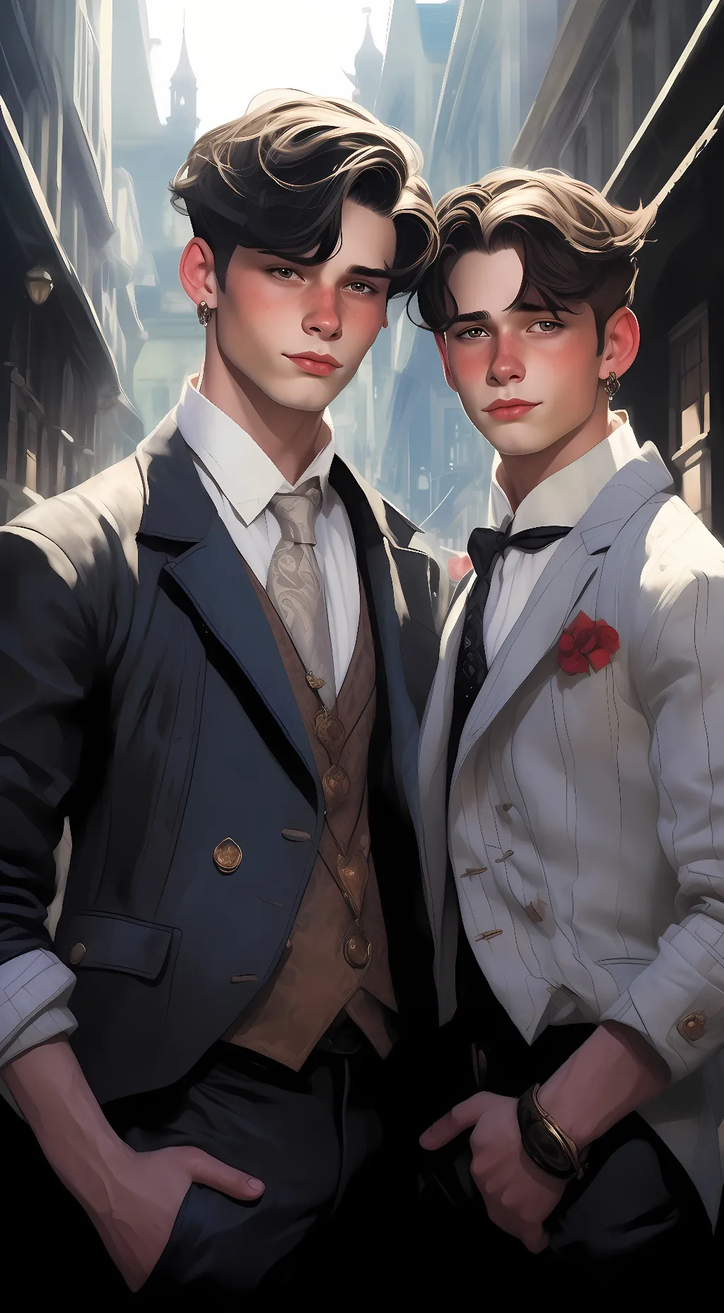 ai character: Arlo and Chase background
