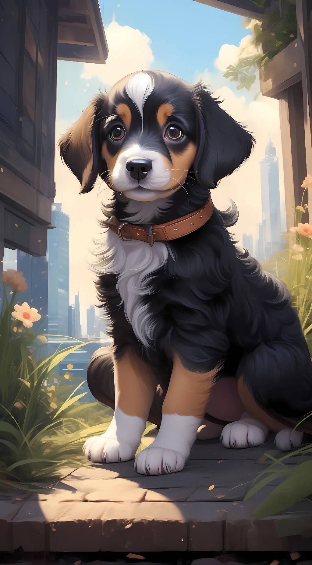 ai character: Robin  background