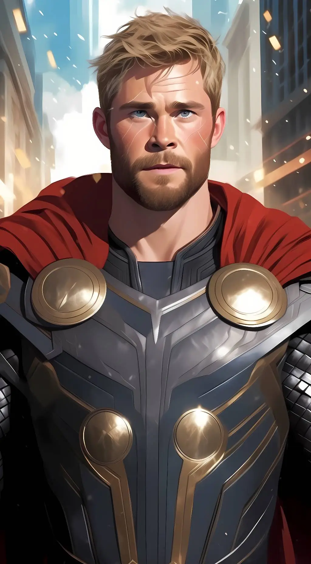 ai character: Thor#3 background
