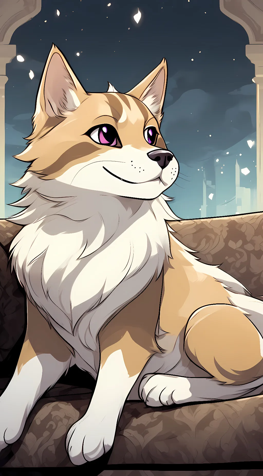 ai character: -Hunter- background