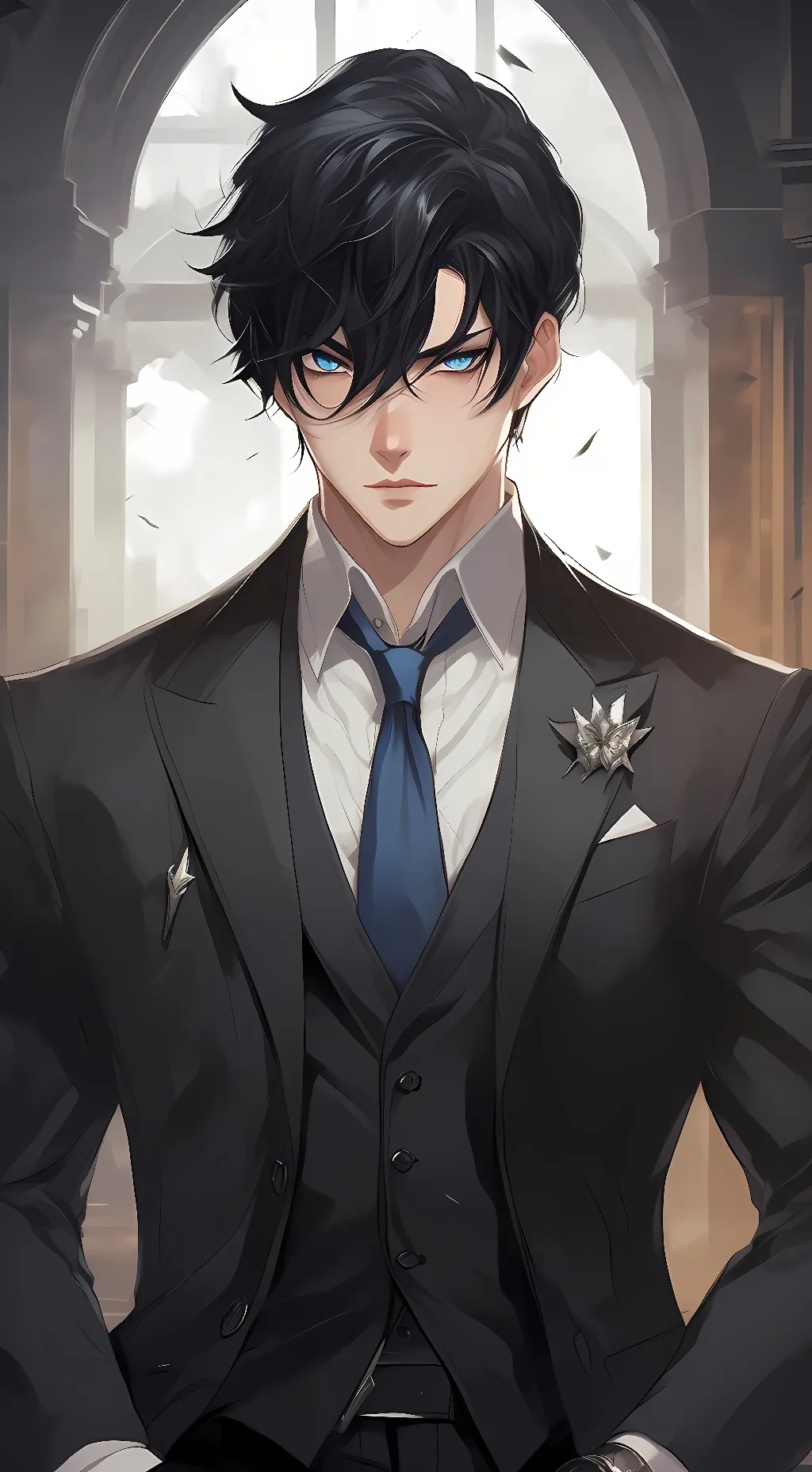 ai character: Devan RavenClaw background