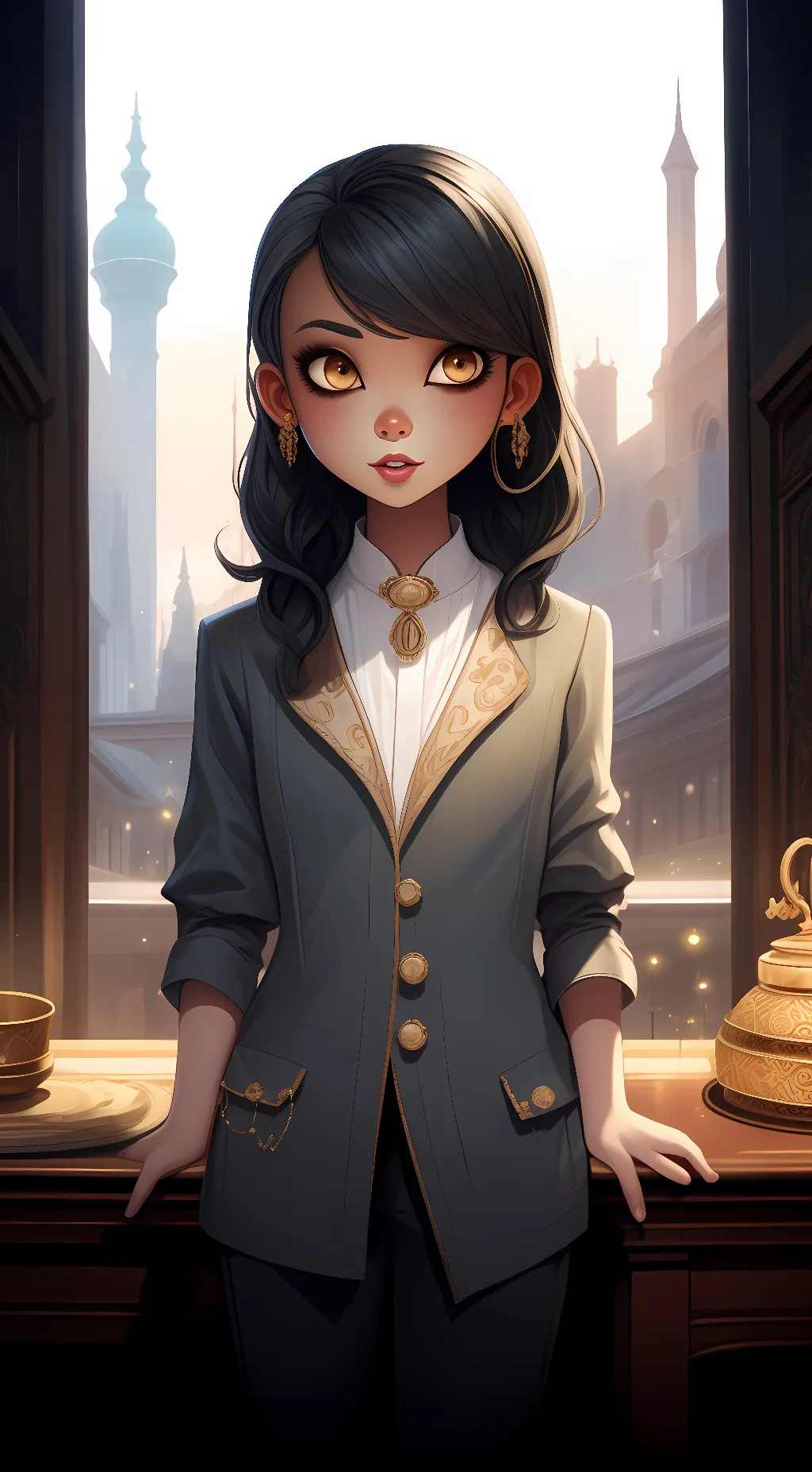 ai character: Judea background