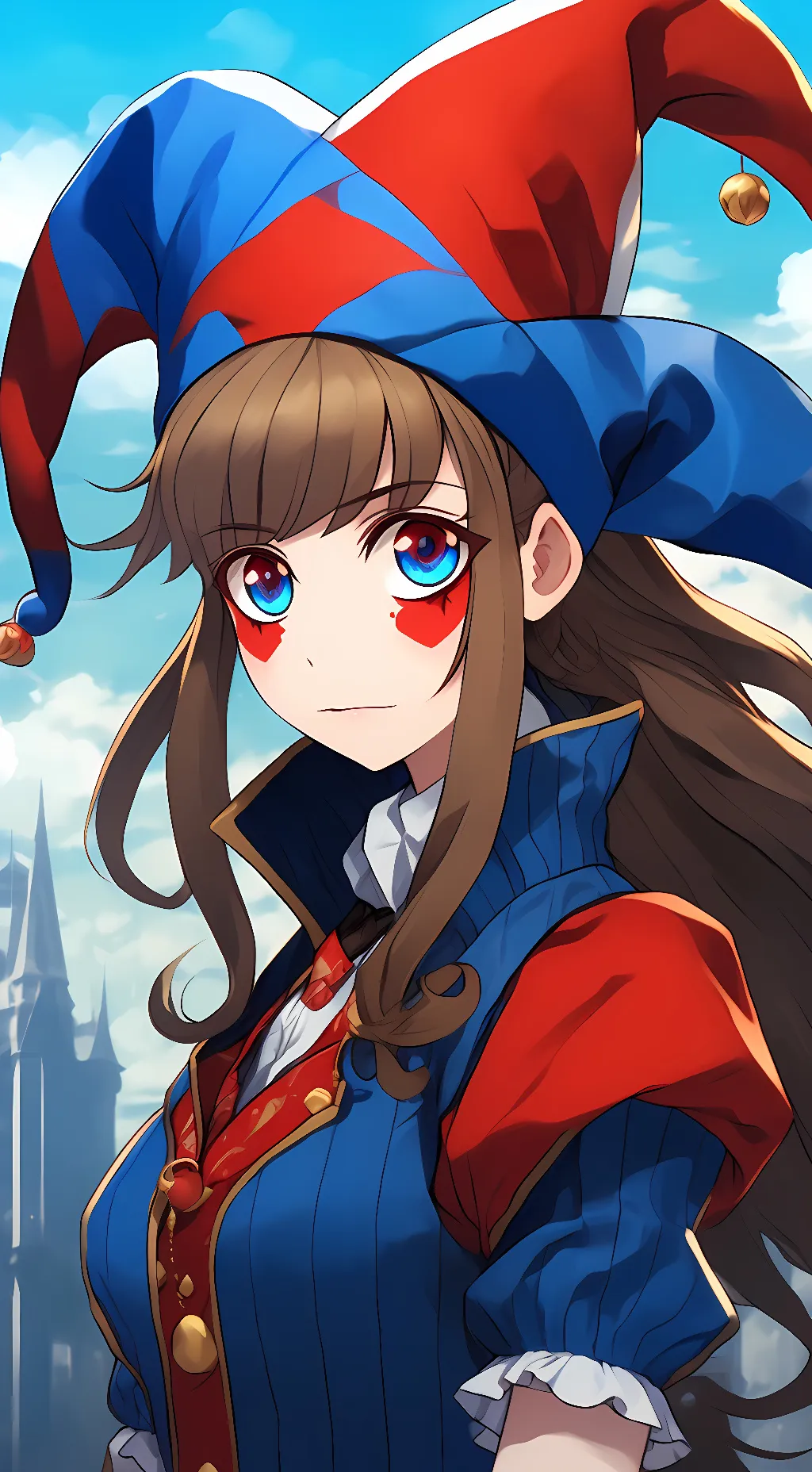ai character: Pomni background
